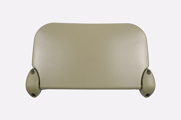 座椅桌板,下翻式带手机槽,米黄色