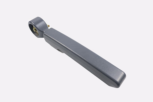 灰色折叠椅扶手